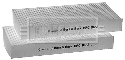 BORG & BECK Suodatin, sisäilma BFC1022